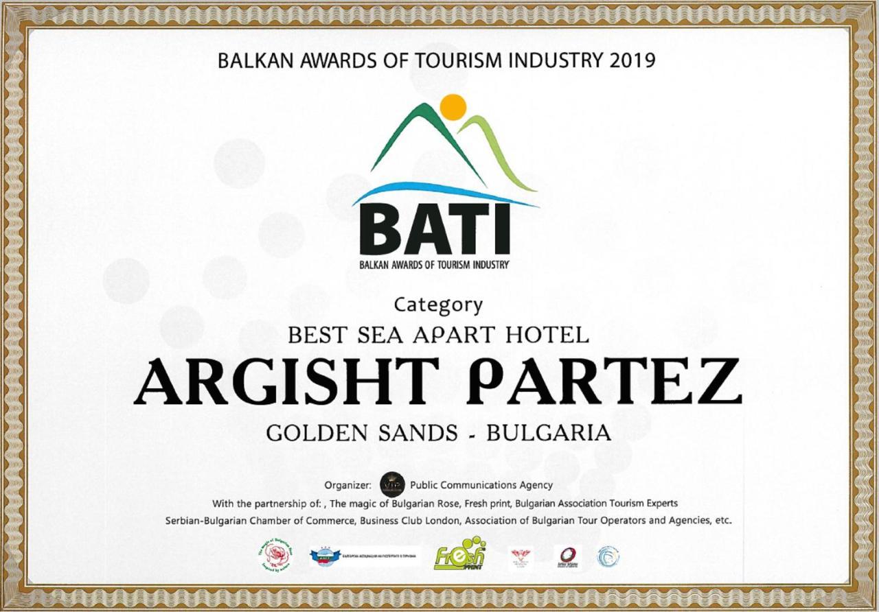 Argisht Partez Hotel All Inclusive And Beach Golden Sands Exterior foto